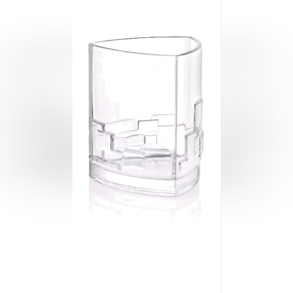 JoyJolt Revere Drinking Glass, 13 Oz Set of 2 Double Old Fashioned Glasses New - Picture 4 of 6